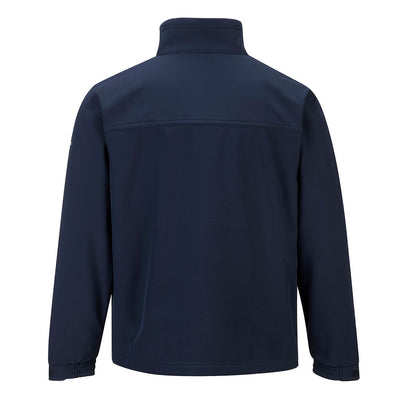 Softshell Jacket Navy Back