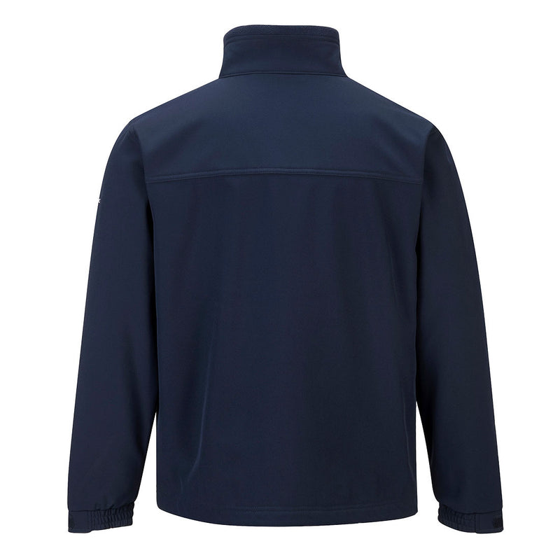 Softshell Jacket Navy Back