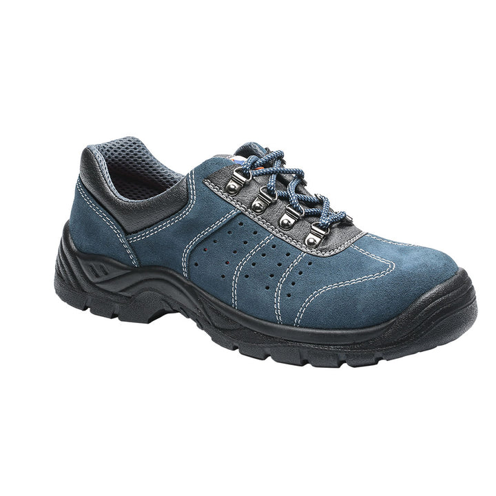 Steelite Perforated Trainer S1P Blue