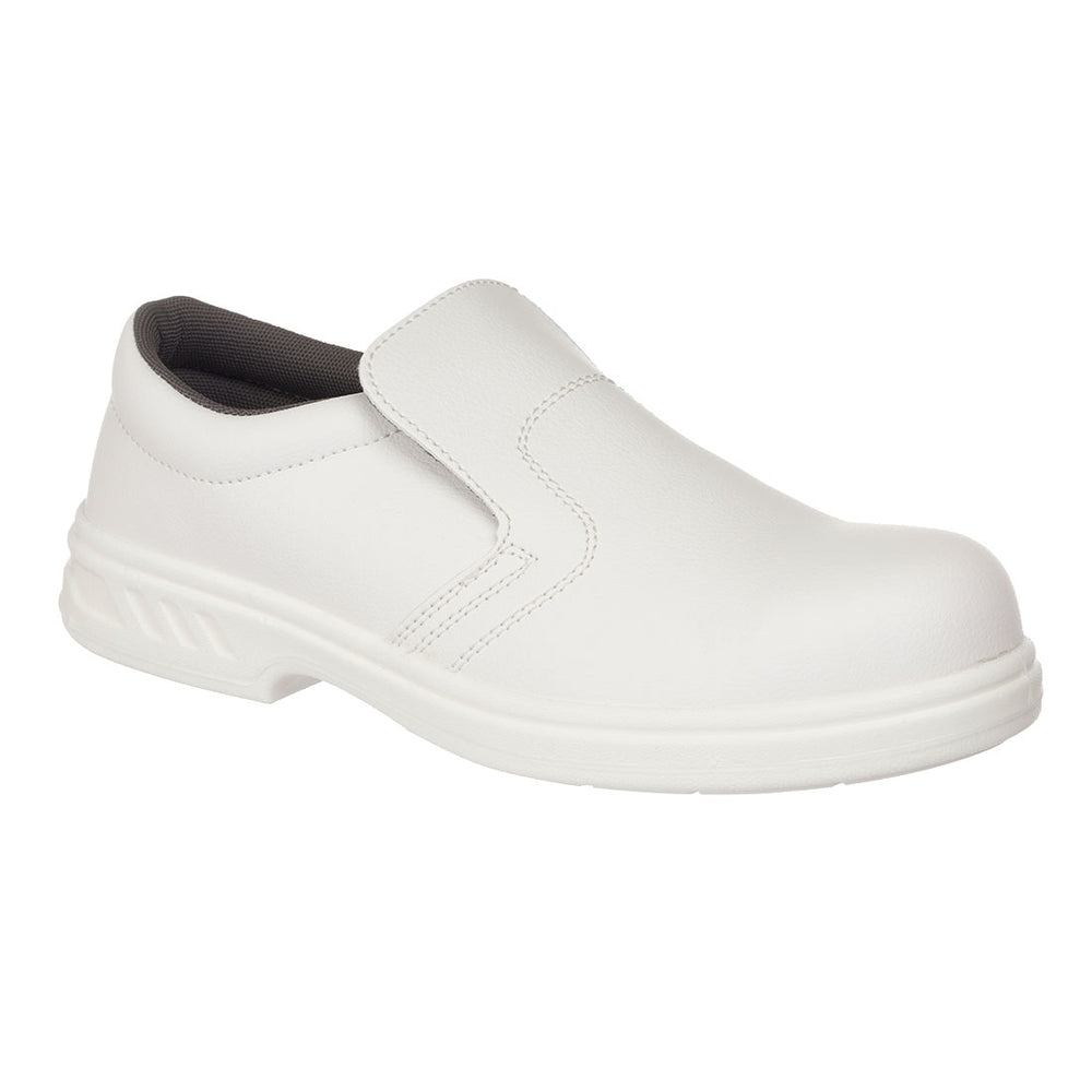 Steelite Slip On Safety Shoe White