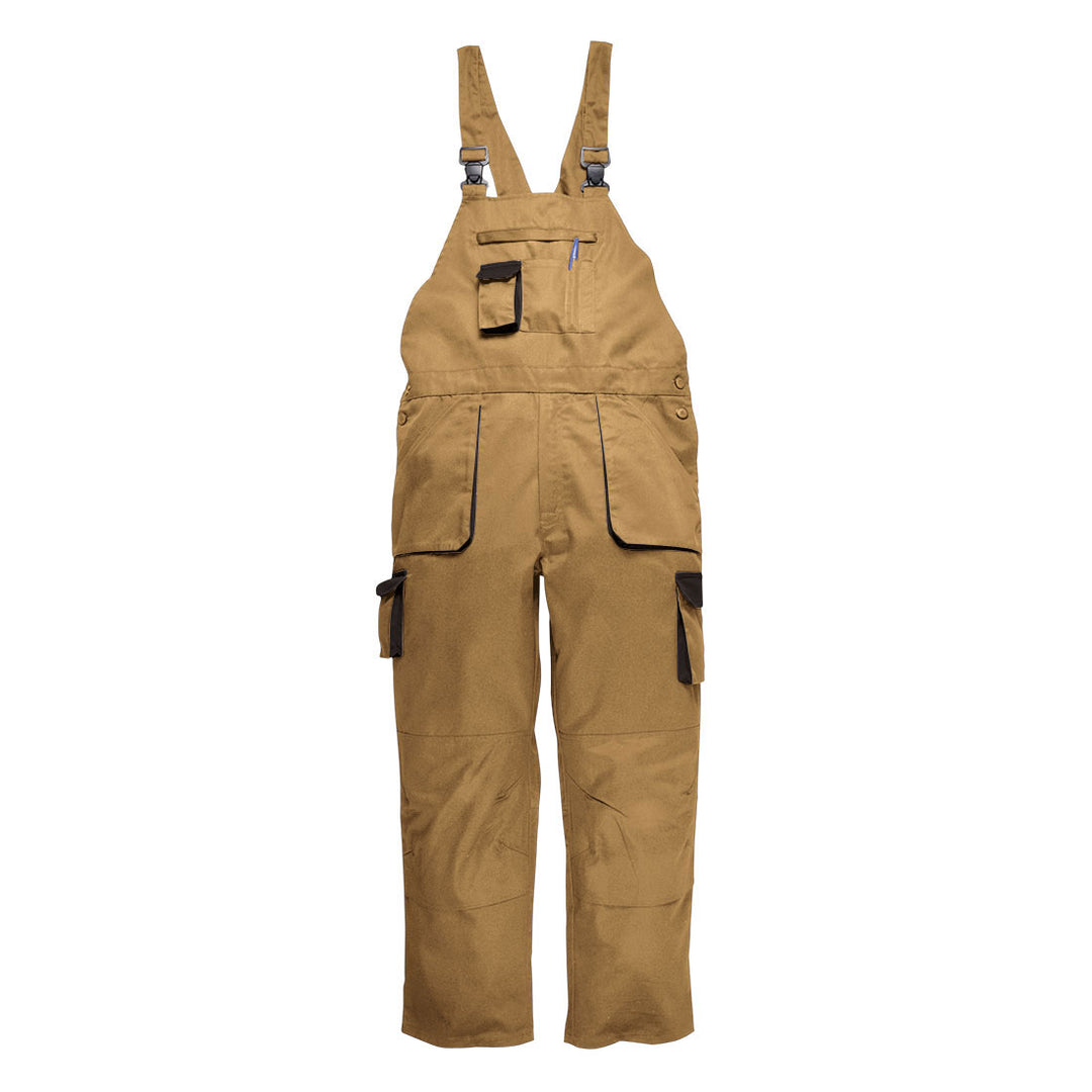 Texo Contrast Bib and Brace Khaki