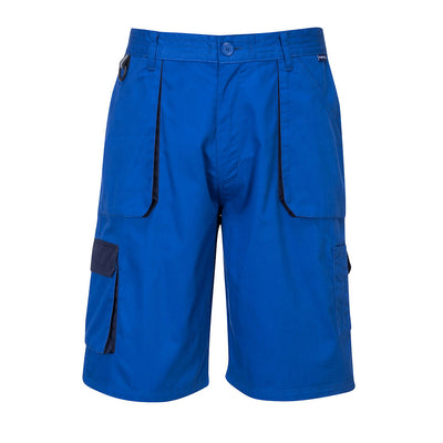 Texo Contrast Shorts Royal blue