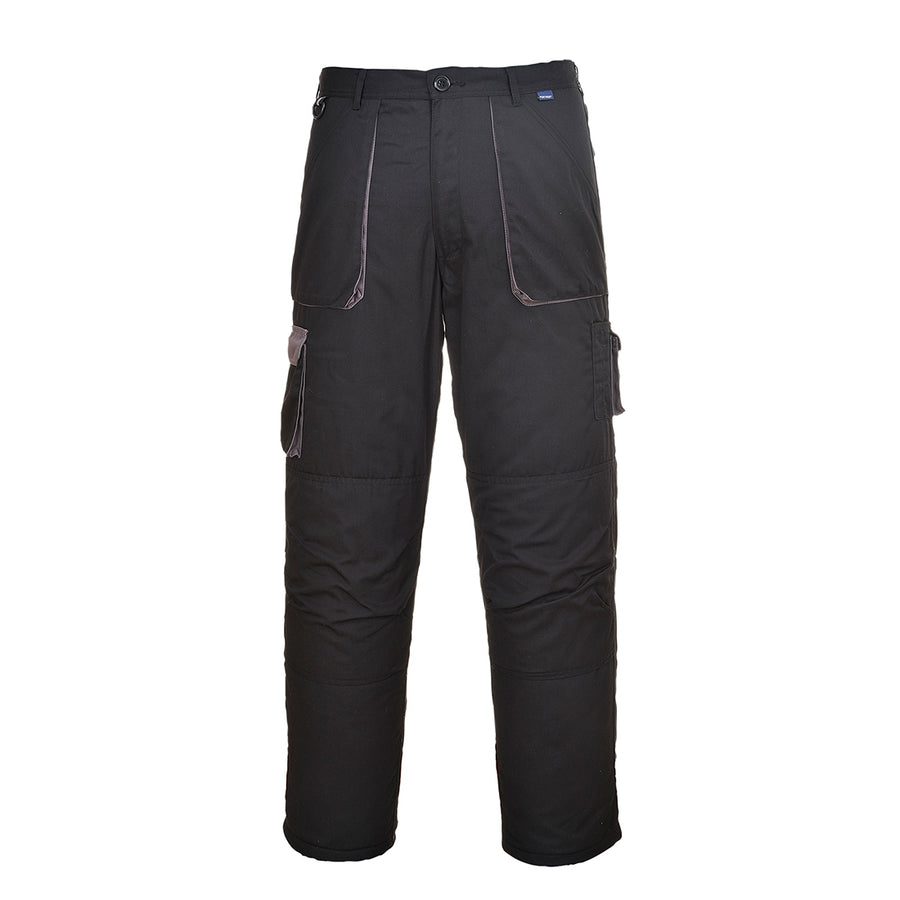 Texo Contrast Trousers Black