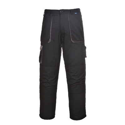 Texo Contrast Trousers Black