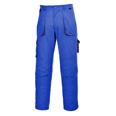 Texo Contrast Trousers Royal Blue