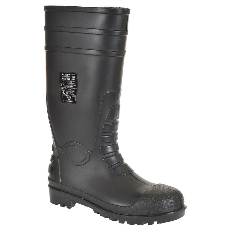 Total Safety Wellington Boots Black