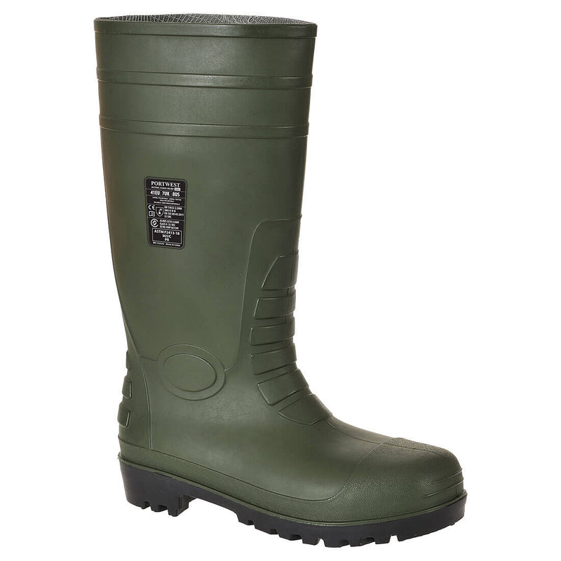 Total Safety Wellington Boots Green