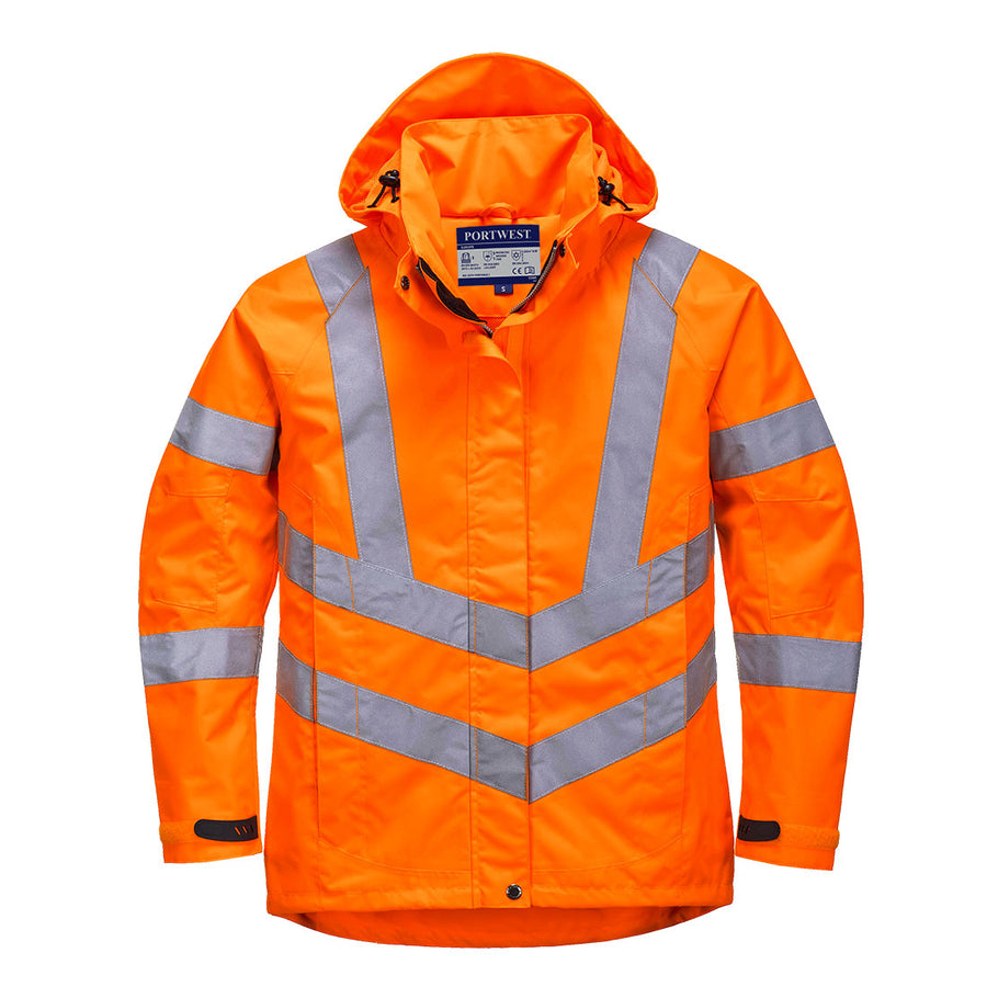 Women's Hi Vis Breathable Jacket Orange