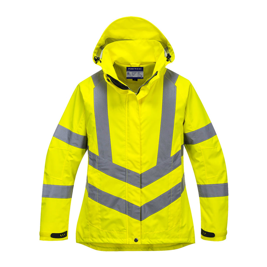 Women's Hi-Vis Breathable Jacket Yellow