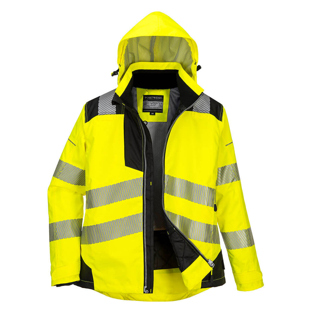Women's Winter Jacket Yellow/Black