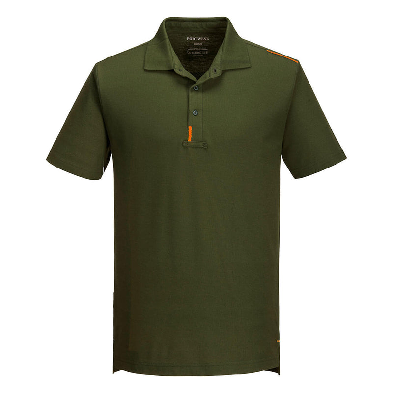 WX3 Polo Shirt Olive Green